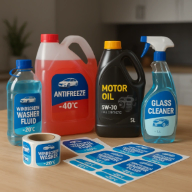 Этикетки для автохимии