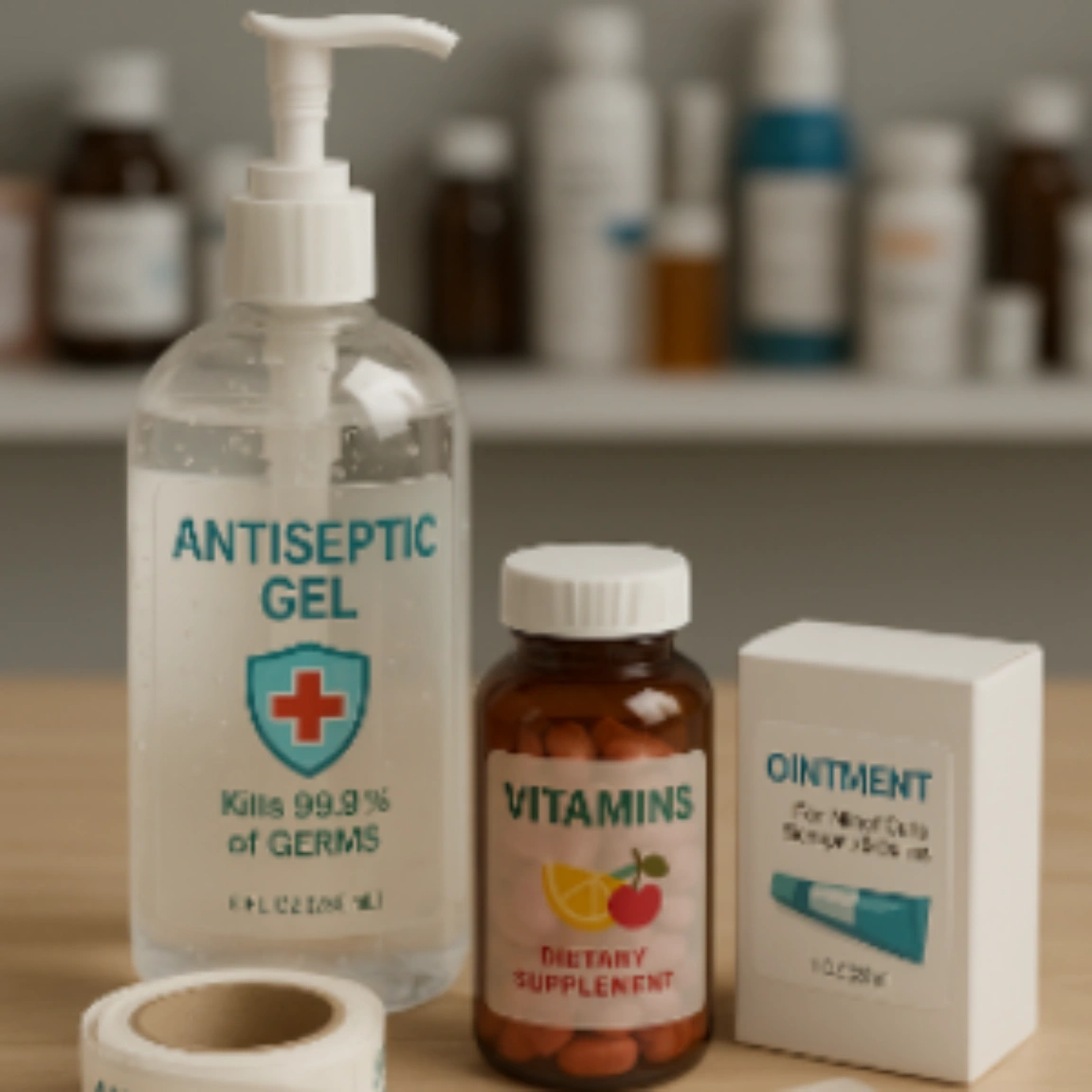 Этикетки для медицинских товаров