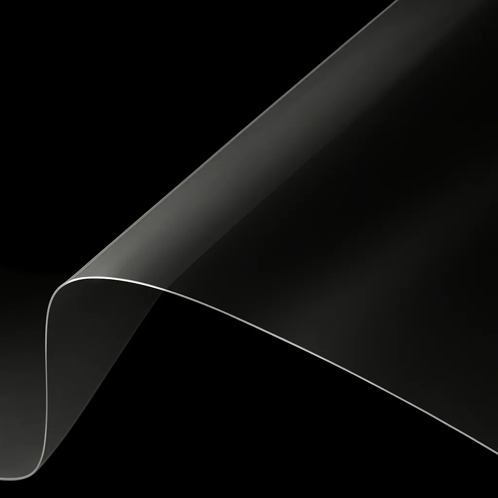 Этикетка на суперпрозрачной плёнке