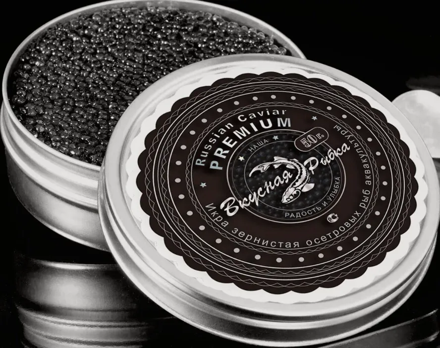 печать этикеток для икры