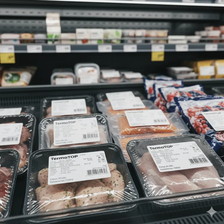 термо этикетки для охлаждёнки