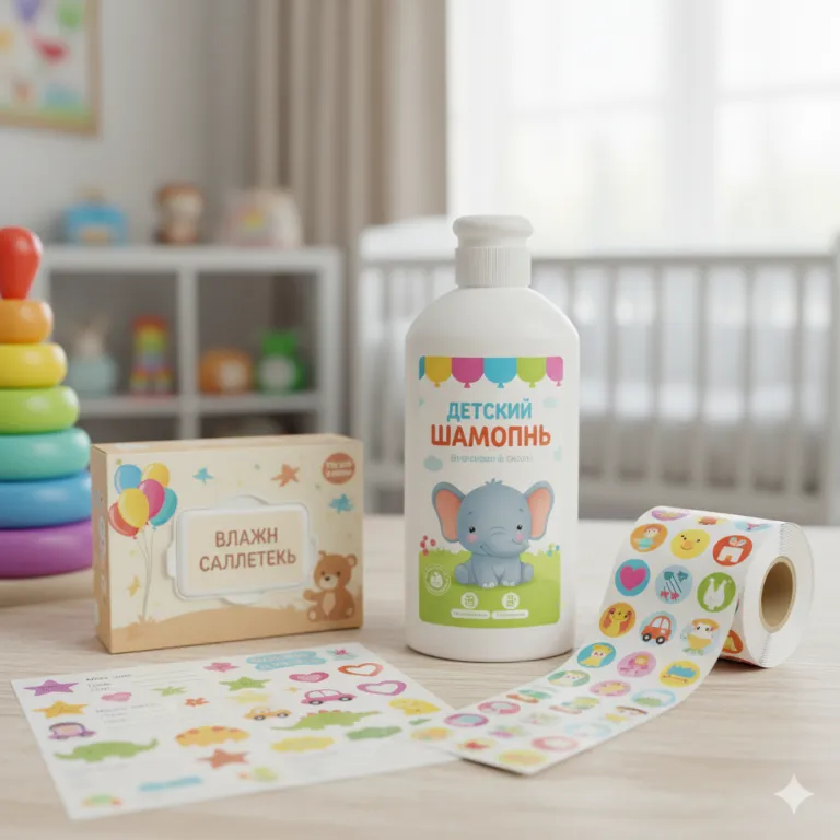 Этикетки для детских товаров