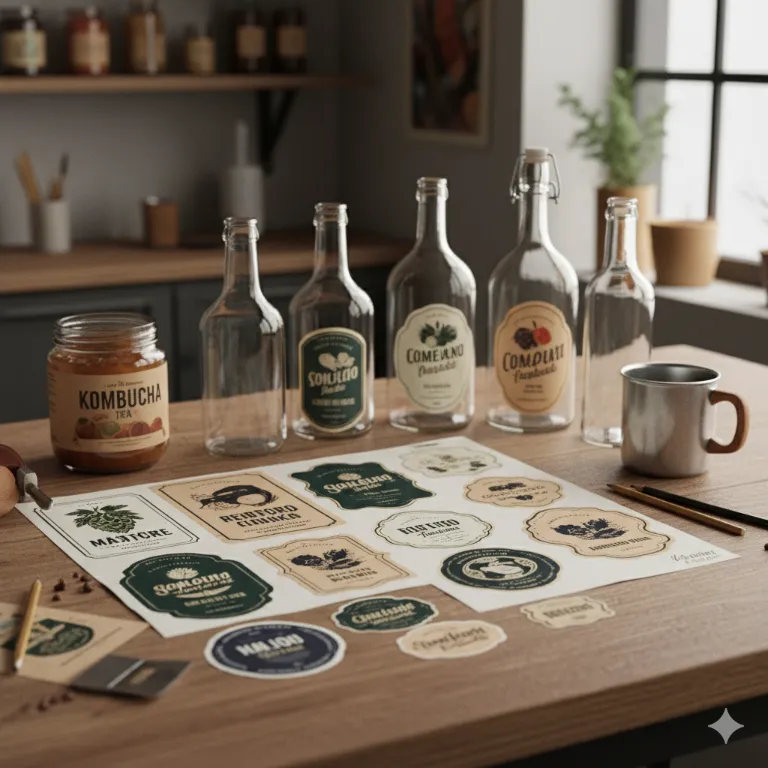 Этикетки для крафтовых напитков