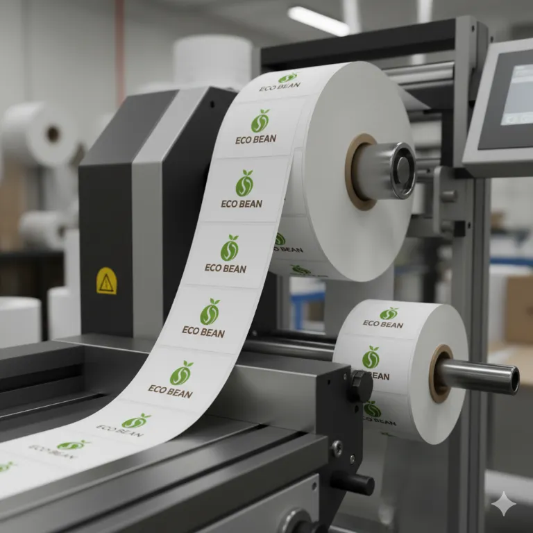 Печать бумажных этикеток